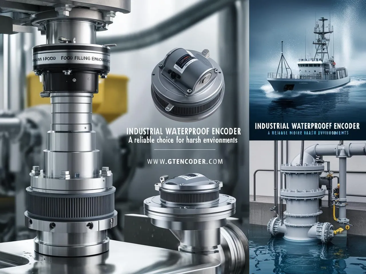 Codificador industrial à prova d'água: uma escolha confiável para ambientes adversos